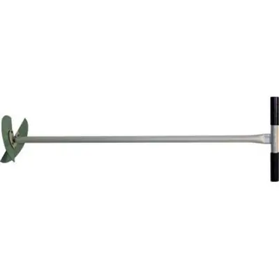 Бур садовый 1м, 2 насадки 150мм и 200мм