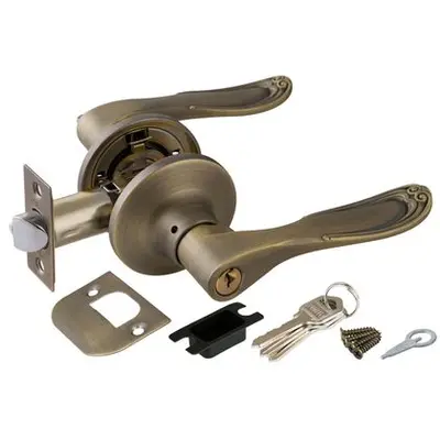 Ручка PUNTO с защелкой 6030 МАВ-E матовая бронза