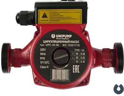 Насос циркуляционный Юнипамп UPC 25-40-180