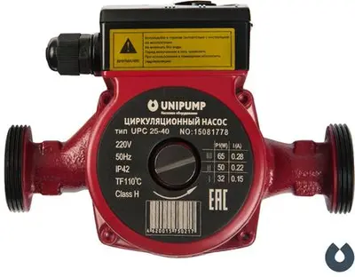 Насос циркуляционный Юнипамп UPC 25-60-180