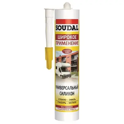 Герметик Soudal универсальный серый 280мл