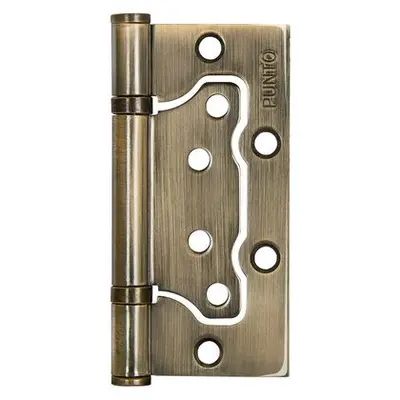 Петля PUNTO универсальная без врезки 200-2ВВ 100х2,5 АB бронза