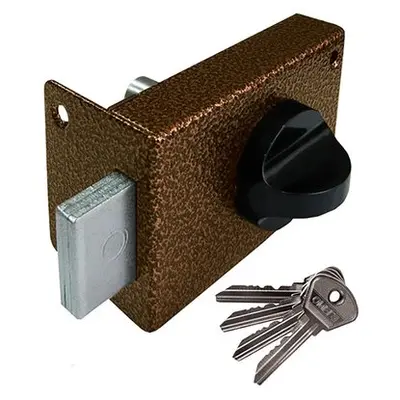 Замок накладной ОМЕГА ЗН 1 медь