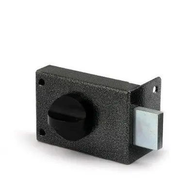 Замок накладной ОМЕГА ЗН 1 серебро