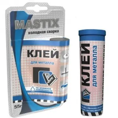Клей Mastix для металла 55г в блистере (холодная сварка)