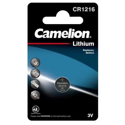 Батарейка Camelion CR1216 BL-1