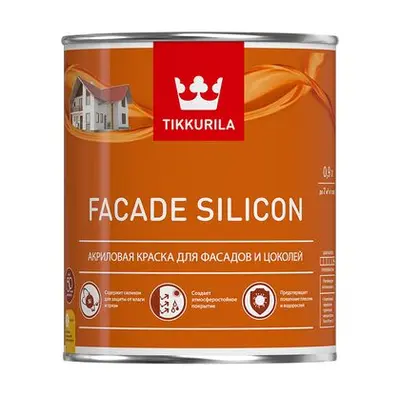 Краска TIKKURILA Fasad Silicon VVA фасадная  0,9л