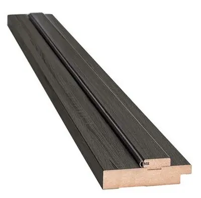 Коробка ПВХ 100х2050мм деревян. Grey New / Новый Стиль / стоевая