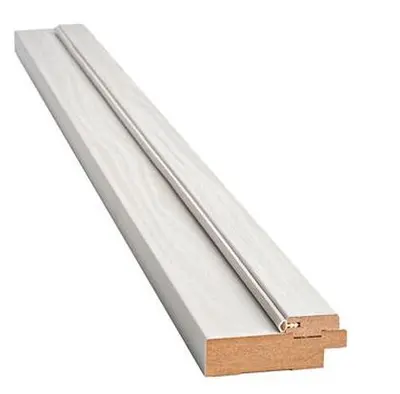 Коробка Смарт 100х2050мм деревян. Жемчуг белый / Новый Стиль / стоевая