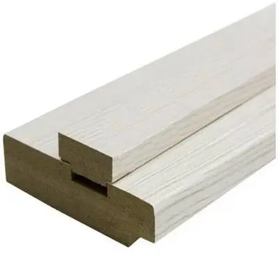 Коробка МДФ 100х2070мм универ. Белая структура / Новый Стиль / стоевая