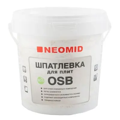 Шпатлевка для плит OSB,Neomid 7 кг