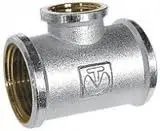 Тройник  1/2" ВНВ хром