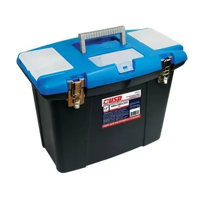 Ящик для инструмента 480х280х360мм, 19" метал. замки, усил. ручка