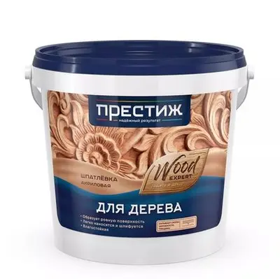 Шпатлевка Престиж для дерева тик 0,3кг