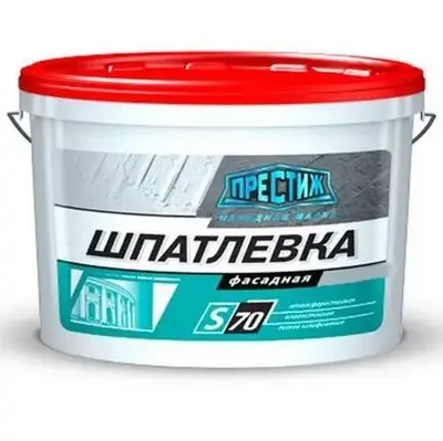 Шпатлевка акриловая фасад. Престиж  5кг
