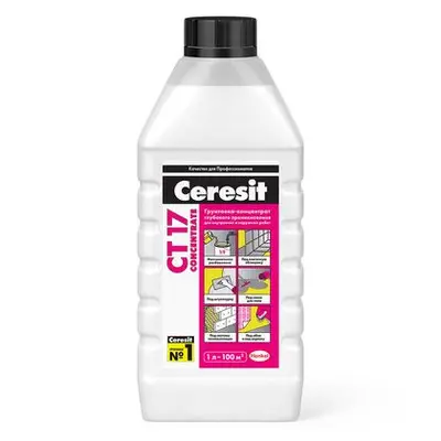 Грунт CERESIT СТ-17 Concentrate  1л