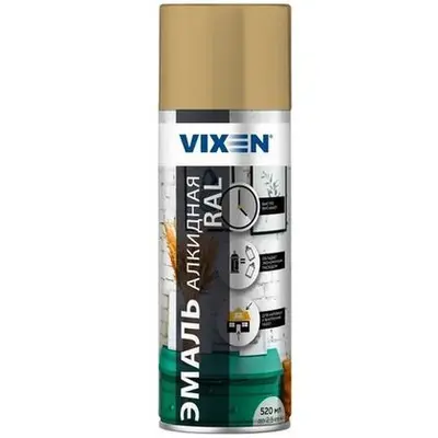 Аэрозоль универ. 3001 сигнальный красный 520мл Vixen