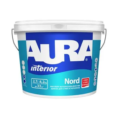 Краска AURA Nord 2.7л