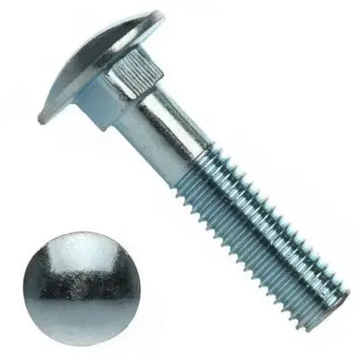 Болт мебельный Din 603 М 8.0х 40