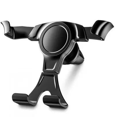 Держатель для телефона Carlife зажимной черный