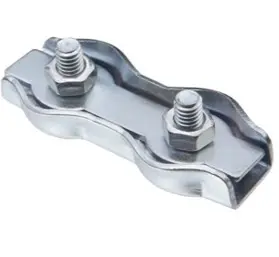 Зажим для стального каната двойной Duplex  8.0мм