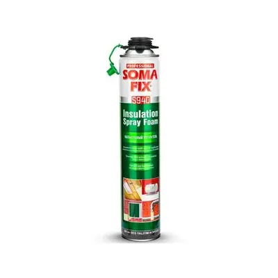 Монтажная пена Soma Fix изоляционная 850 мл (пистолет)