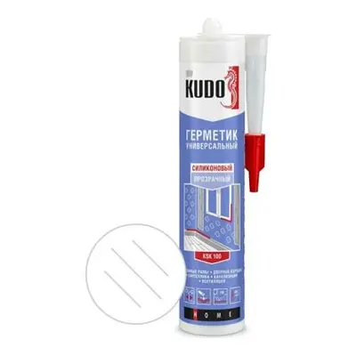 Герметик KUDO KSK-100 универсальный прозрачный 280мл