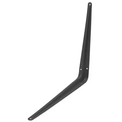 Уголок-кронштейн  АПЕКС  SB-1-BLM черный матовый 400*350мм