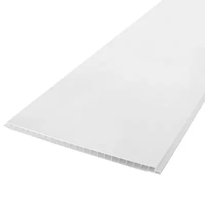 Панель ПВХ 0,25 х3,0м Матовая Белая  8мм / 7,5м.кв. уп