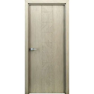 Дверь модель 05 Сатурн 800х2000мм экошпон Капучино