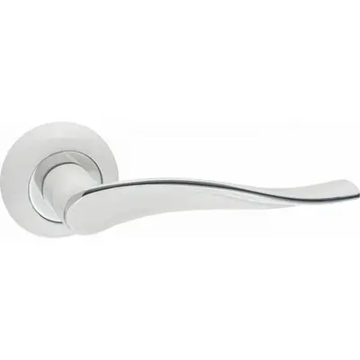 Ручка RENZ Модена 427-08 W/CP белый/хром