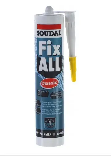 Клей-герметик Soudal Fix All Flex белый 290мл
