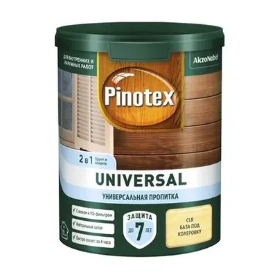 PINOTEX Универсал База под колеровку 2в1  0,9л