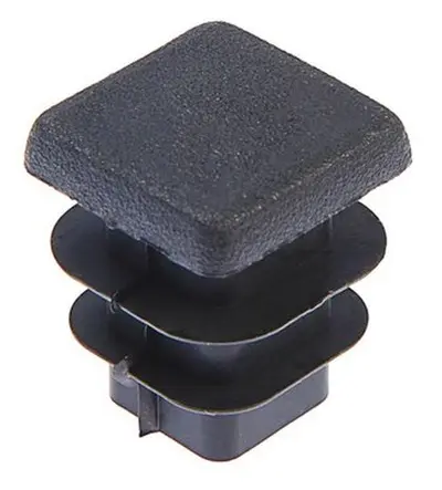 Заглушка для труб прямоугольная  25х 25мм