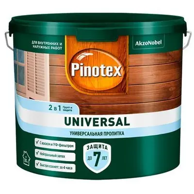 PINOTEX Универсал Инд. Тик 2в1  0,9л