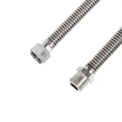 Шланг газ/нержав.сильфон 1/2 ГШ  80 см