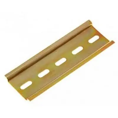 DIN-рейка L 100 цинк желтый