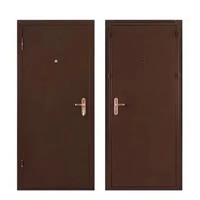 Дверь ПРОМЕТ /860/ Профи ВМД-2060 мет/мет антик медь Правая