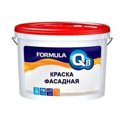 Краска FORMULA Q8 фасадная  4,5кг