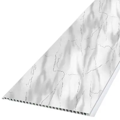 Панель ПВХ 0,25 х3,0м Мрамор серый  8мм