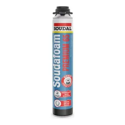 Монтажная пена Soudal Remium 65 820мл (пистолет)