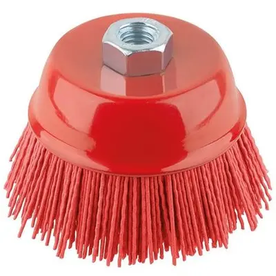 Корщетка М14 "Чашка"  75мм FIT нейлоновая