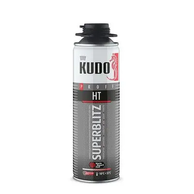 Клей-пена Kudo Superblitz НТ всесезонная 650мл