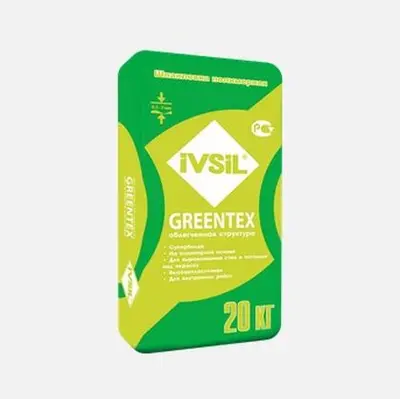 Шпаклевка полимерная IVSIL Greentex 20кг