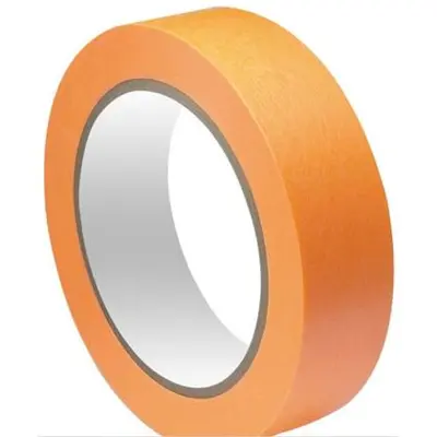 Лента малярная золотистая термостойкая до 120°С, УФ-стойкость до 30 дней, 36мм х 50м