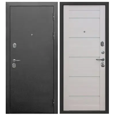 Дверь FERRONI /860/ 9см Серебро лиственница беж Царга Правая