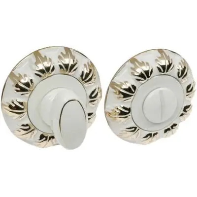 Завертка к ручкам RENZ, BIG INBK 10 W/GP