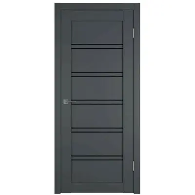 Дверь Emalex Е28 800х2000мм Onyx Black gloss