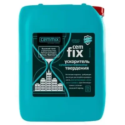 Добавка CemFix ускоритель набора прочности  5л