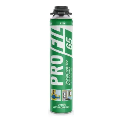 Монтажная пена Soudal Profil Lite 625мл (пистолет)
